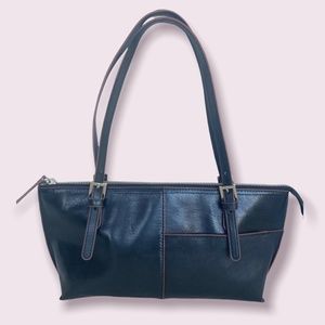 NWT HOBO black leather shoulder bag